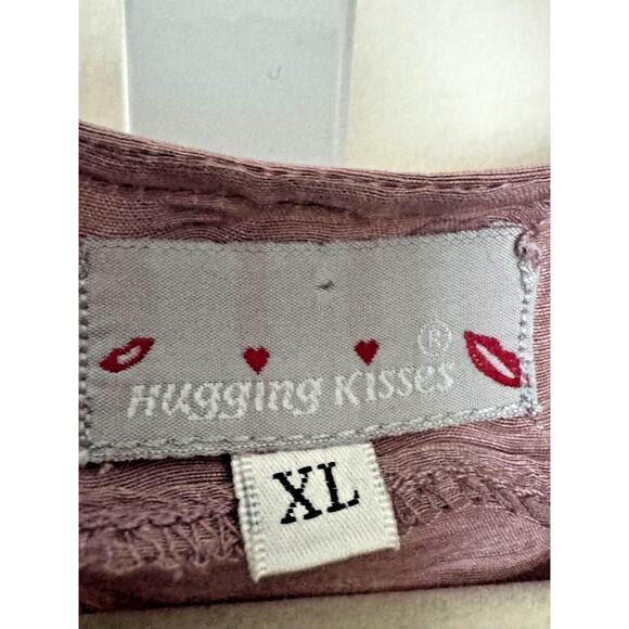 Vintage Sleeveless Silk Linen Button Up Ruffle Blouse Y2K XL Coquette Fairy Pink - Picture 4 of 8